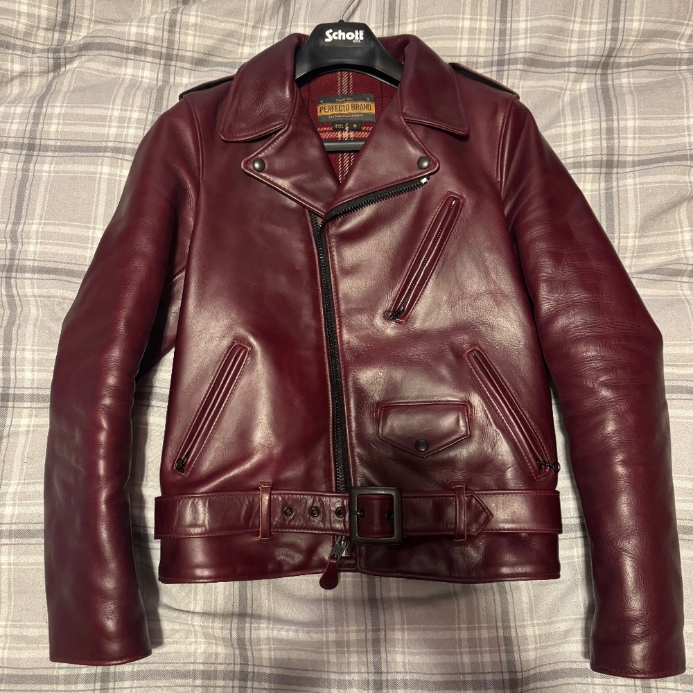 Schott Horween Leather Perfecto Motorcycle Jacket